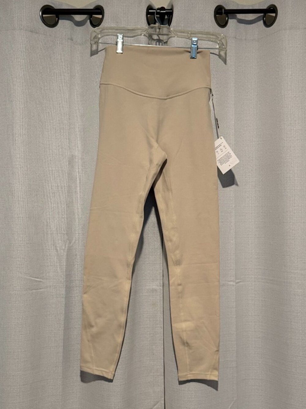 NWT ACTA Wear Evo Leggings Light Tan Size Small